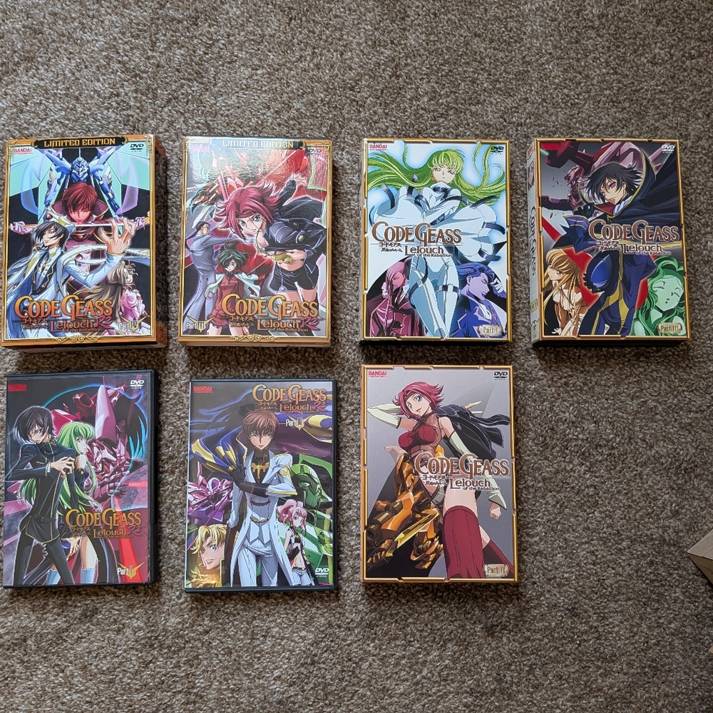 Code Geass DVD Collection - Picture 2 of 9